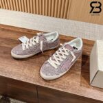 Giày Golden Goose Super-Star LTD Glitter Sneakers Tím Kim Tuyến Best Quality