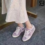 Giày Golden Goose Super-Star LTD Glitter Sneakers Tím Kim Tuyến Best Quality