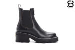 Giày LV Beaubourg Ankle Boot Black Màu Đen Best Quality