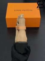 Giày LV Beaubourg Ankle Boot Brown Màu Nâu Da Lộn Best Quality