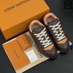 Giày Louis Vuitton Buttersoft Monogram Nâu Best Quality