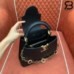 Túi LV Capucines BB Harmony Màu Đen 27CM Best Quality