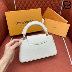 Túi LV Capucines East-West Mini Chain On Màu Hồng 22CM Best Quality