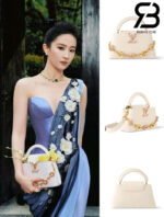 Túi LV Capucines East-West Mini Chain On Màu Hồng 22CM Best Quality