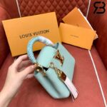 Túi LV Capucines Mini Crafty Xanh Ngọc Bích 21CM Best Quality