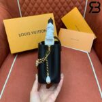 Túi LV Capucines Mini Daydream Màu Đen Dây Xích Hình Hoa 21CM Best Quality