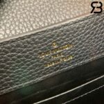 Túi LV Capucines Mini Daydream Màu Đen Dây Xích Hình Hoa 21CM Best Quality