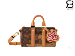 Túi LV Keepall Bandoulière 25 M15428 Monogram Landscape Nâu Best Quality