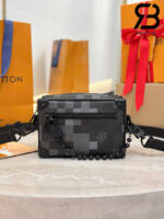 Túi LV Mini Soft Trunk Damoflage Damier Black Màu Đen Best Quality