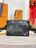 Túi LV Mini Soft Trunk Damoflage Damier Black Màu Đen Best Quality