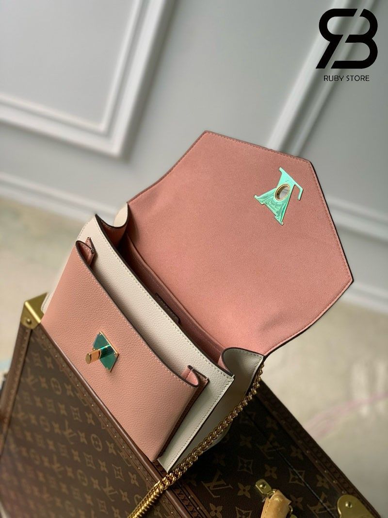 Túi LV Mylockme Chain Rose Trianon Màu Hồng Best Quality