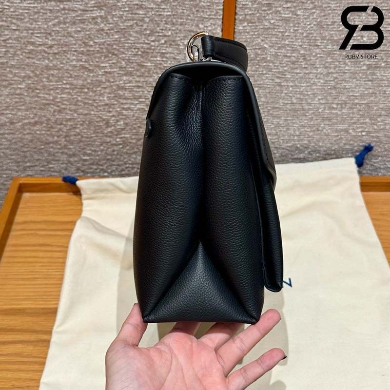 Túi LV My LockMe Satchel Shoulder Bag Black Màu Đen Best Quality