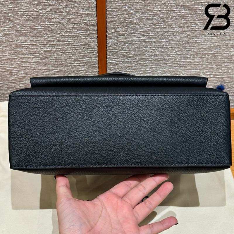 Túi LV My LockMe Satchel Shoulder Bag Black Màu Đen Best Quality