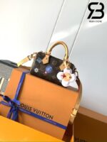 Túi LV Nano Speedy Vivienne Winter Holiday Monogram Snowy Pearl Best Quality