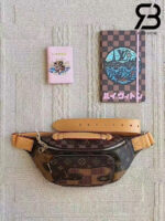 Túi LV Rush Bumbag M15261 Monogram Landscape Nâu Best Quality