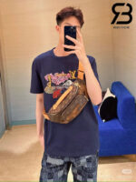 Túi LV Rush Bumbag M15261 Monogram Landscape Nâu Best Quality