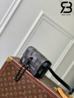 Túi LV Steamer Wearable Wallet D16 Damier Graphite Damoflage Black Đen 18CM Best Quality