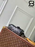 Túi LV Steamer Wearable Wallet D16 Damier Graphite Damoflage Black Đen 18CM Best Quality