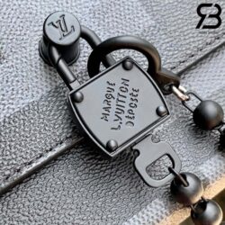 Túi LV Steamer Wearable Wallet D16 Damier Graphite Damoflage Black Đen 18CM Best Quality