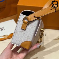 Túi LV Steamer Wearable Wallet Monogram Heritage Trắng 18CM Best Quality