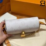 Túi LV Steamer Wearable Wallet Monogram Heritage Trắng 18CM Best Quality