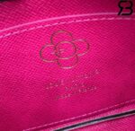 Ví LV Key Pouch S Monogram Vivienne Frozen Orchid Best Quality