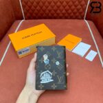 Ví LV Passport Cover Monogram Vivienne Wintery Travel Khinh Khí Cầu Best Quality