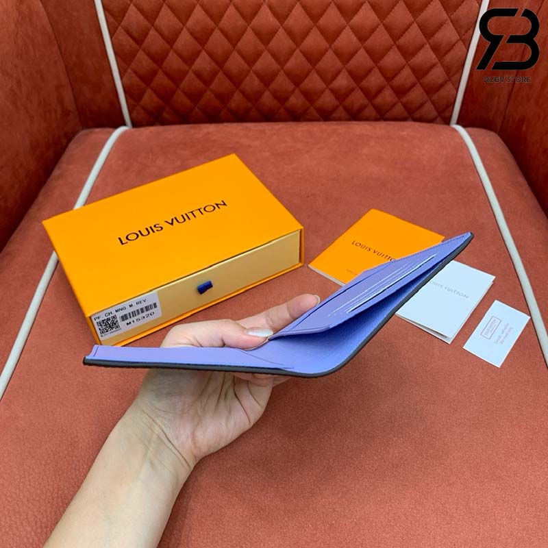 Ví LV Passport Cover Monogram Vivienne Wintery Travel Khinh Khí Cầu Best Quality