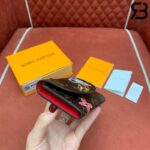 Ví LV Rosalie Coin Purse M12239 Monogram Vivienne Candy Red Best Quality