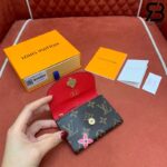 Ví LV Rosalie Coin Purse M12239 Monogram Vivienne Candy Red Best Quality