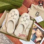 Dép Gucci Platform Perforated G Beige Màu Kem Best Quality