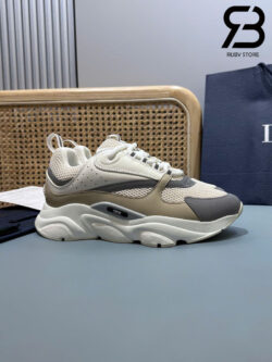 Giày Dior B22 Sneaker Beige Trắng Kem Best Quality