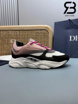 Giày Dior B22 Sneaker Black Pink Đen Hồng Best Quality