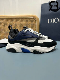 Giày Dior B22 Sneaker Navy Black Xanh Đen Best Quality