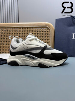 Giày Dior B22 Sneaker White Black Trắng Đen Best Quality