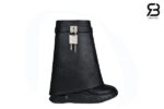 Giày Givenchy Shark Lock Biker Ankle Boots Black Calfskin Màu Đen Best Quality
