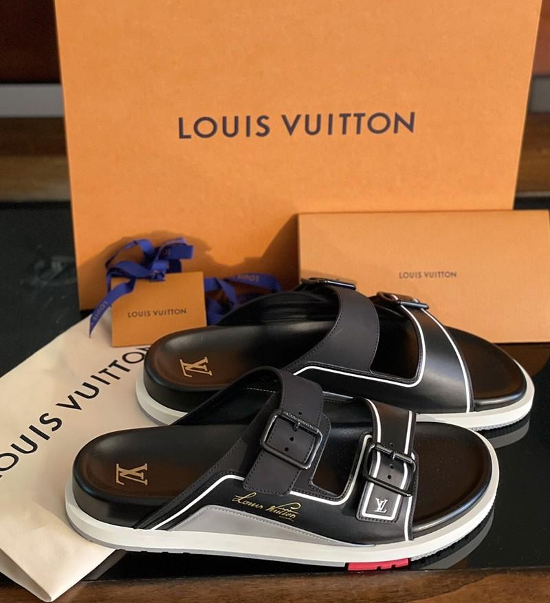 Giày LV Trainer Mule