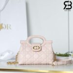 Túi Dior Jolie Top Handle Mini Bag Powder Pink Best Hồng 18CM Best Quality