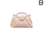 Túi Dior Jolie Top Handle Mini Bag Powder Pink Best Hồng 18CM Best Quality