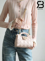 Túi Dior Jolie Top Handle Mini Bag Powder Pink Best Hồng 18CM Best Quality