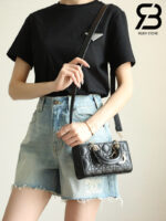 Túi Dior Mini Lady D-Joy Black Da Cừu 19CM Màu Đen Best Quality