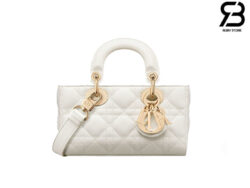 Túi Dior Mini Lady D-Joy White Da Cừu 19CM Màu Trắng Best Quality