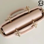 Túi Dior Mini Lady D-Joy Pink Da Cừu 19CM Màu Hồng Best Quality