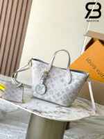 Túi LV Blossom PM Mahina Monogram White Blue Trắng Xanh Dương Best Quality