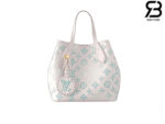 Túi LV Blossom PM Mahina Monogram White Blue Trắng Xanh Dương Best Quality