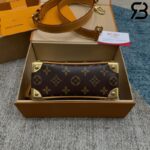 Túi LV Mini Soft Trunk Monogram Dây Xích Màu Nâu Best Quality