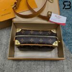Túi LV Mini Soft Trunk Monogram Dây Xích Màu Nâu Best Quality