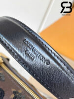 Túi LV Ski Side Trunk MM Monogram Đính Kim Sa Nâu Best Quality