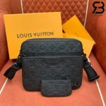 Túi LV Trio Messenger Monogram Shadow Màu Đen Best Quality