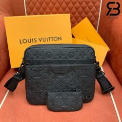 Túi LV Trio Messenger Monogram Shadow Màu Đen Best Quality